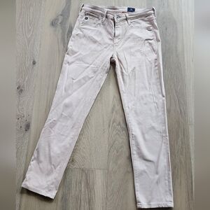 AG Adriano Goldschmied Blush Crop Pants Size 26